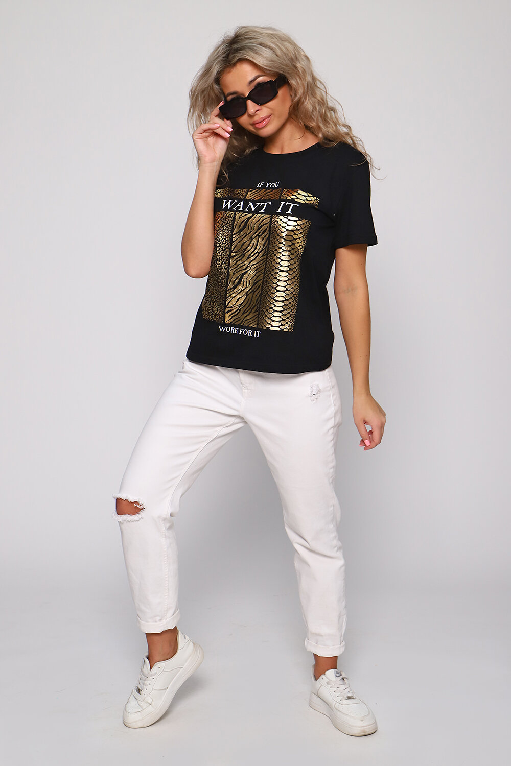 ст. цена714руб.! 714714Натали Футболка 70057черный