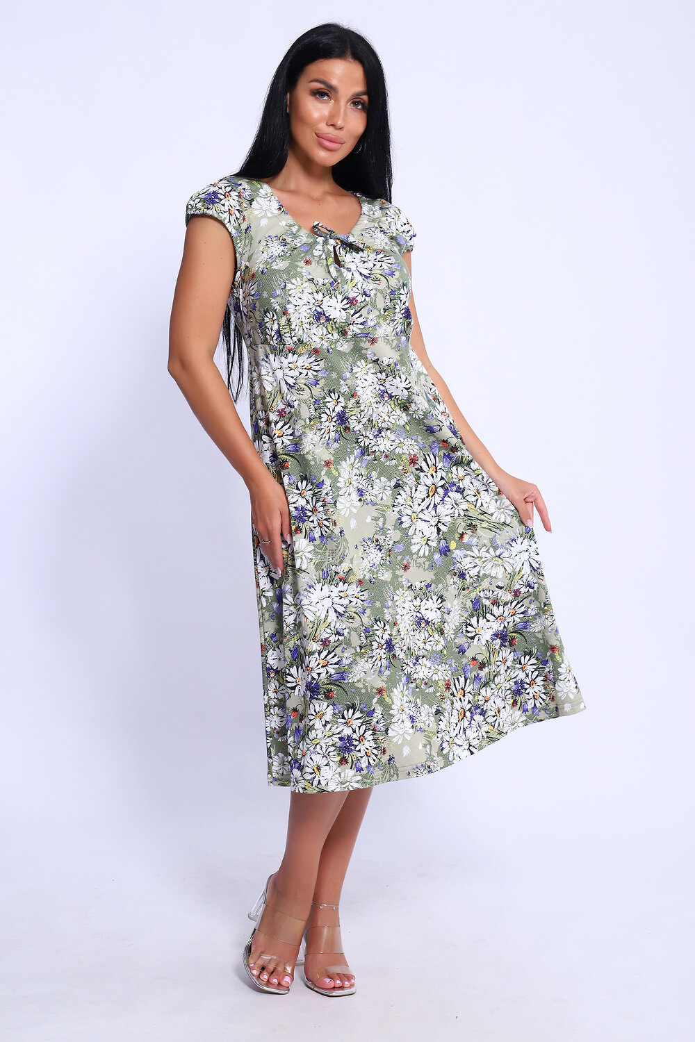 ст. цена984руб.! 984984Натали Платье 71126зеленый