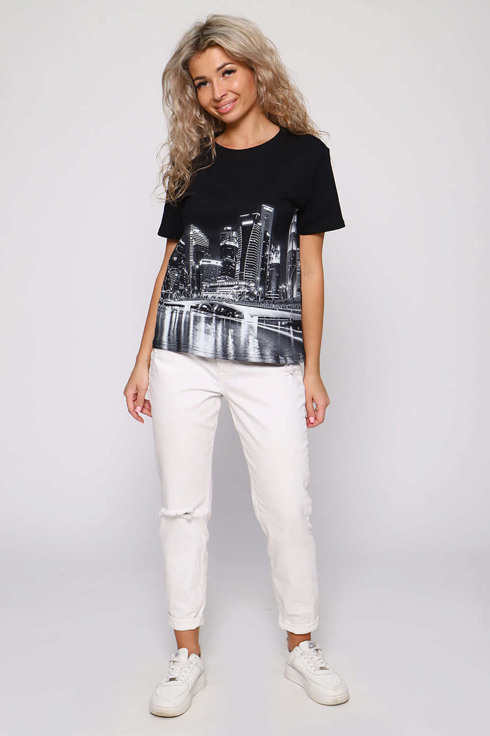 ст. цена678руб.! 678678Натали Футболка 70059черный