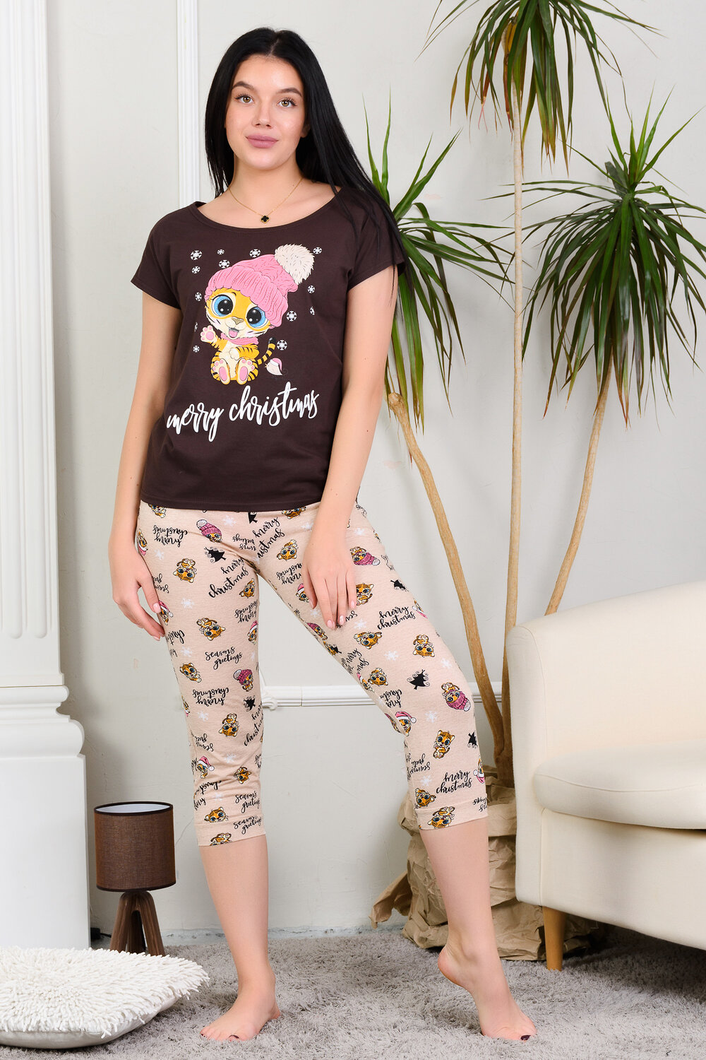 ст. цена624руб.! Натали Костюм 24840шоколад