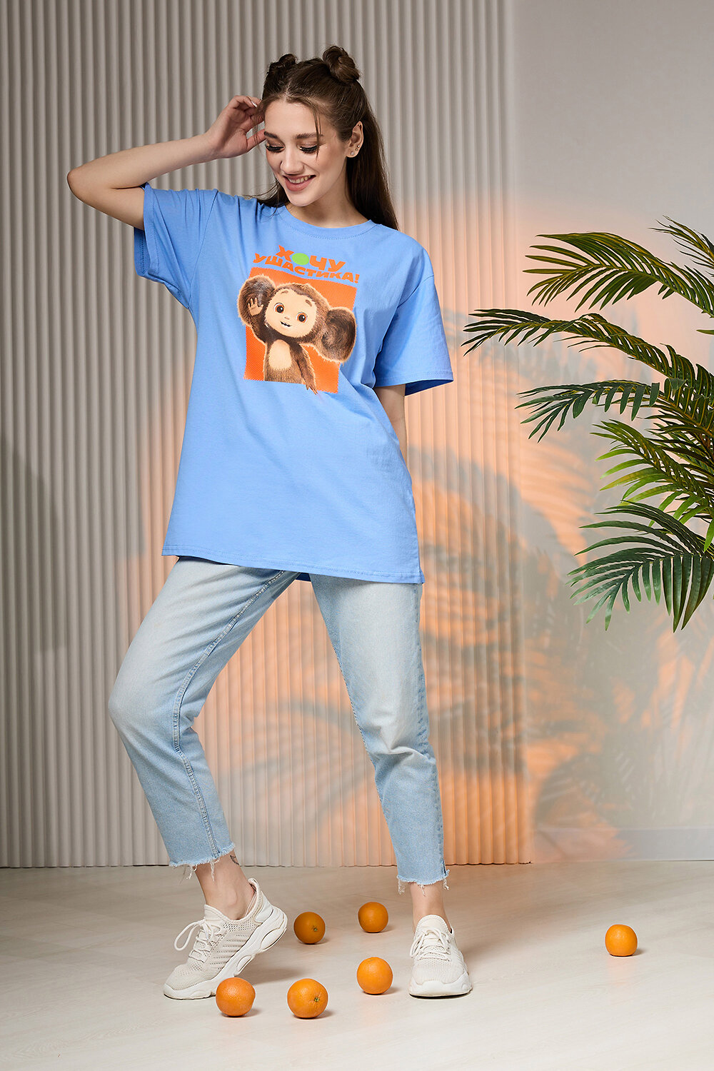 ст. цена540руб.! 540540Натали Футболка 8374василек