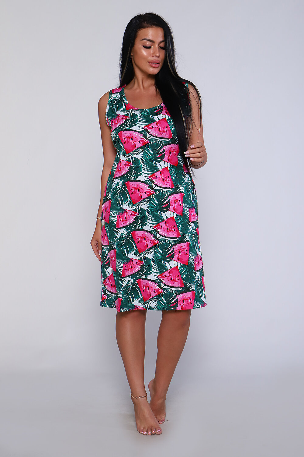 ст. цена774руб.! Натали Сарафан 70064арбуз