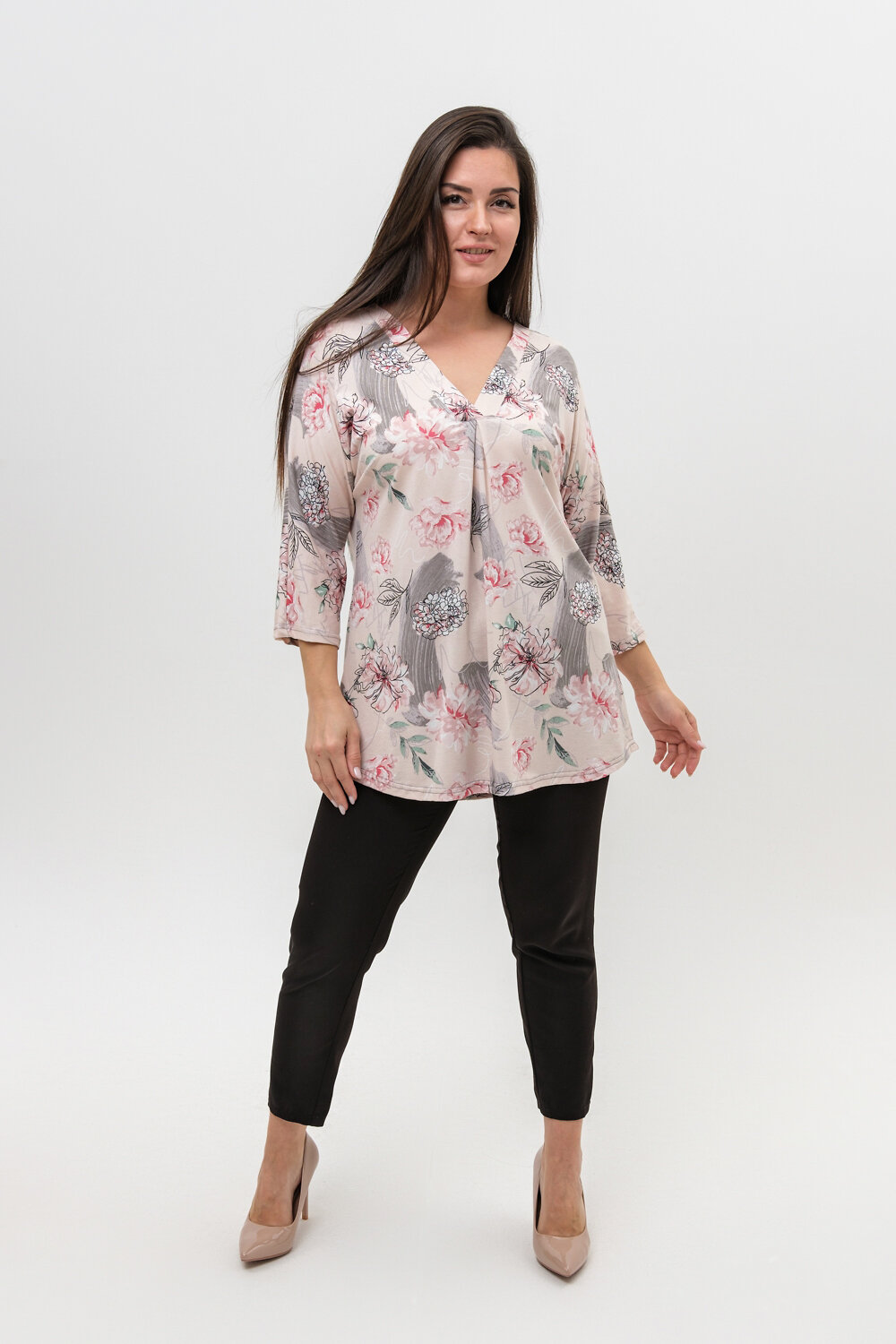 ст. цена894руб.! 894894Натали Туника 6766пудра