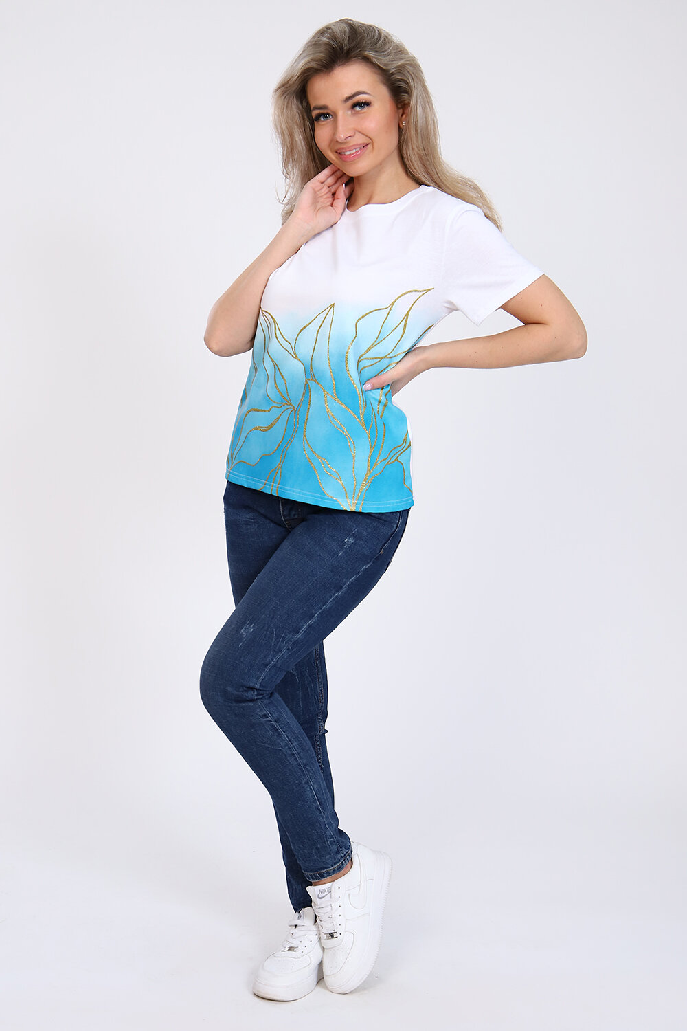 ст. цена642руб.! 642642Натали Футболка 70048белый