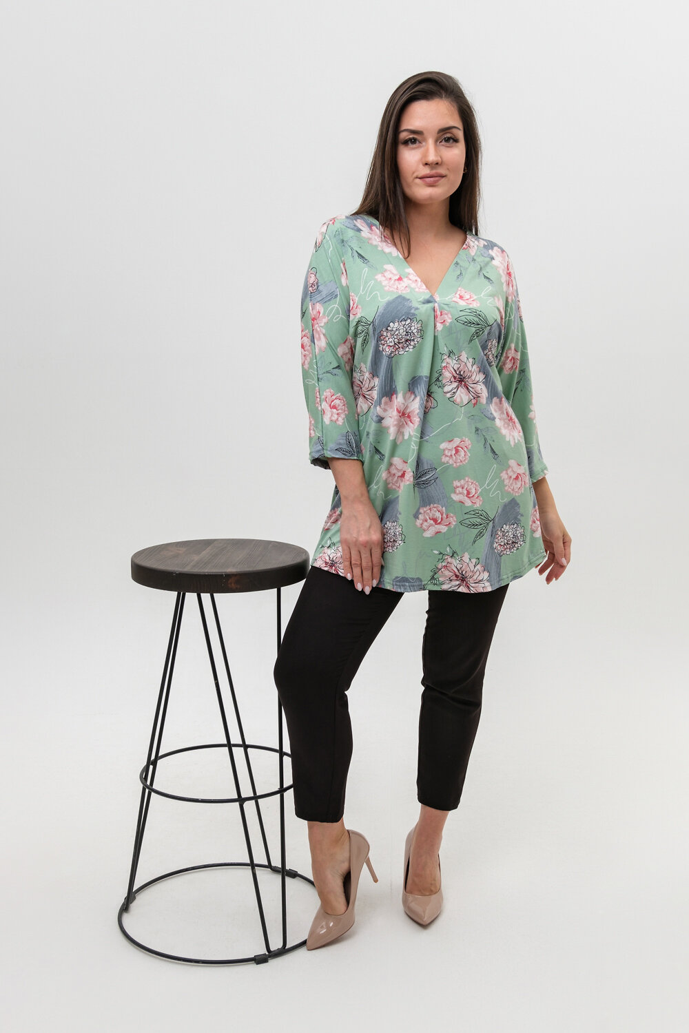 ст. цена894руб.! 894894Натали Туника 6766фисташковый