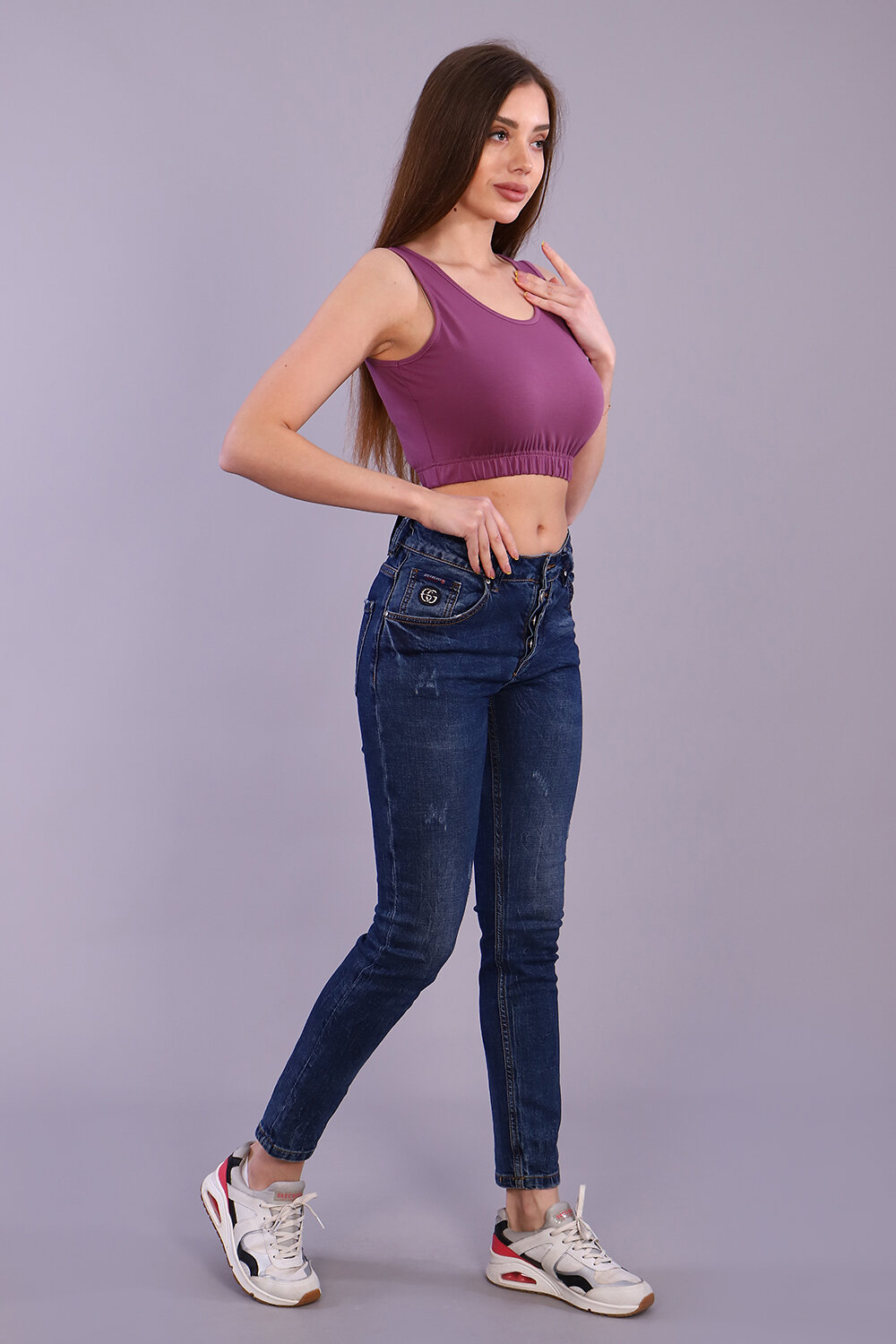 ст. цена522руб.! 522522Натали Топ 6290лиловый