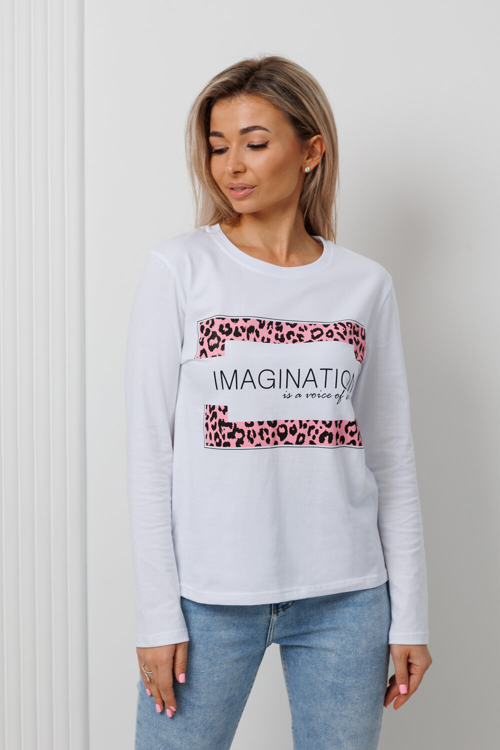 ст. цена774руб.! 774774Натали Лонгслив 70076белый