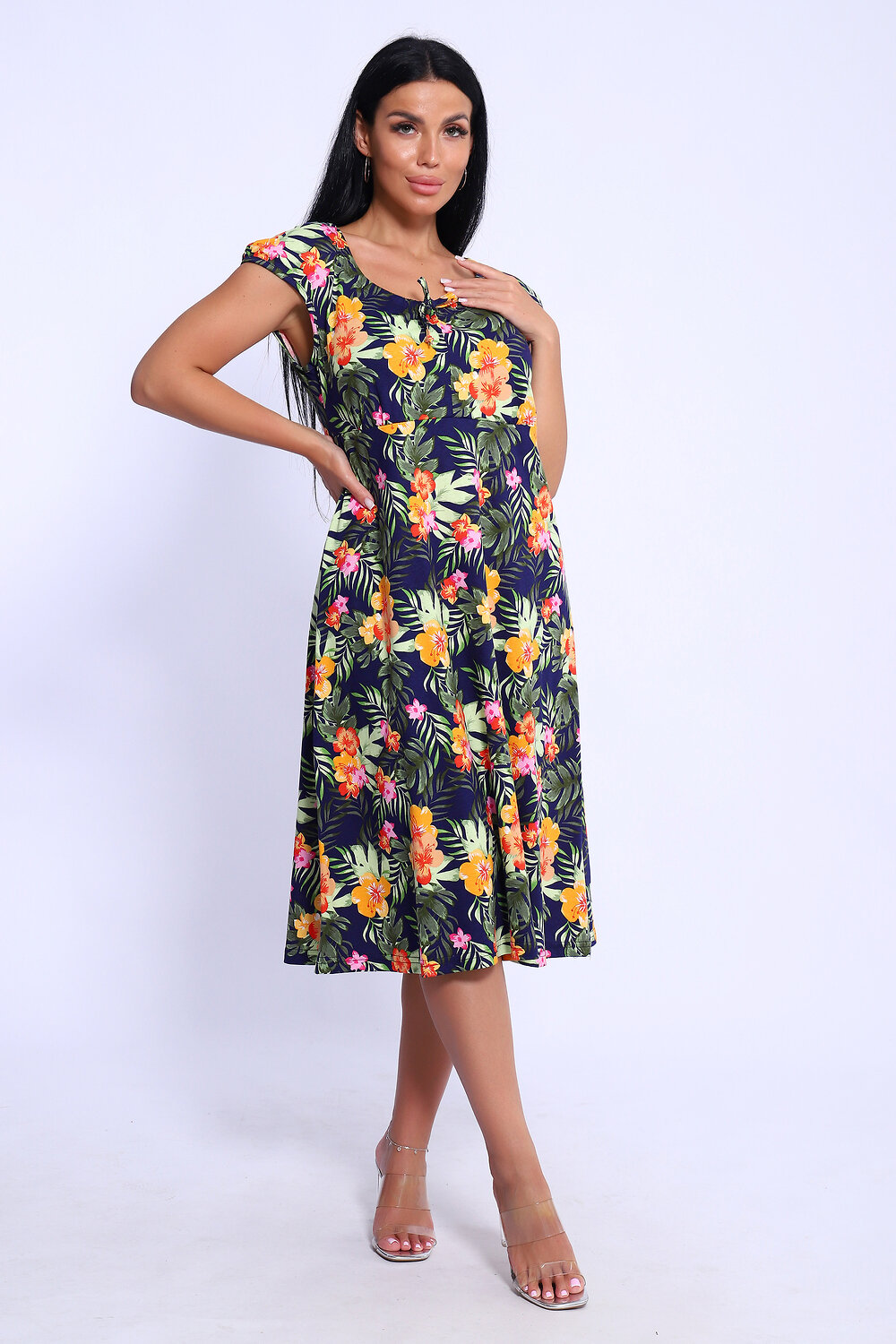 ст. цена984руб.! 984984Натали Платье 71126синий