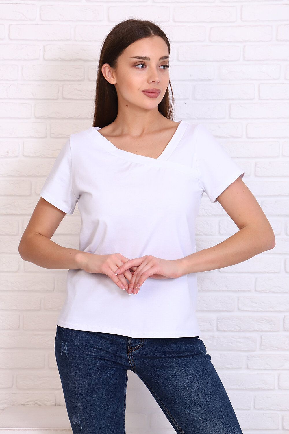 ст. цена708руб.! 708708Натали Футболка 24867белый