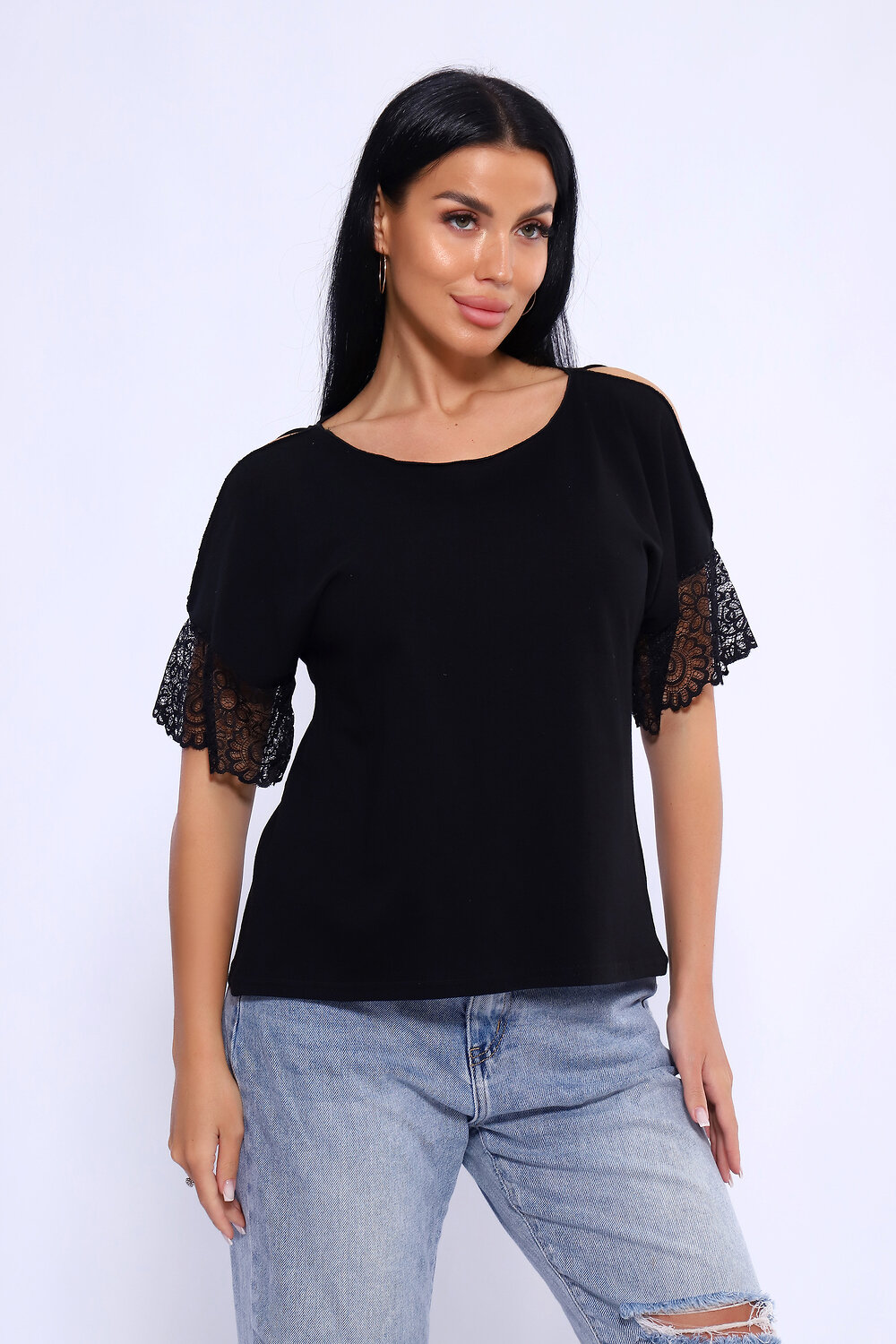 ст. цена720руб.! 720720Натали Футболка 82063черный