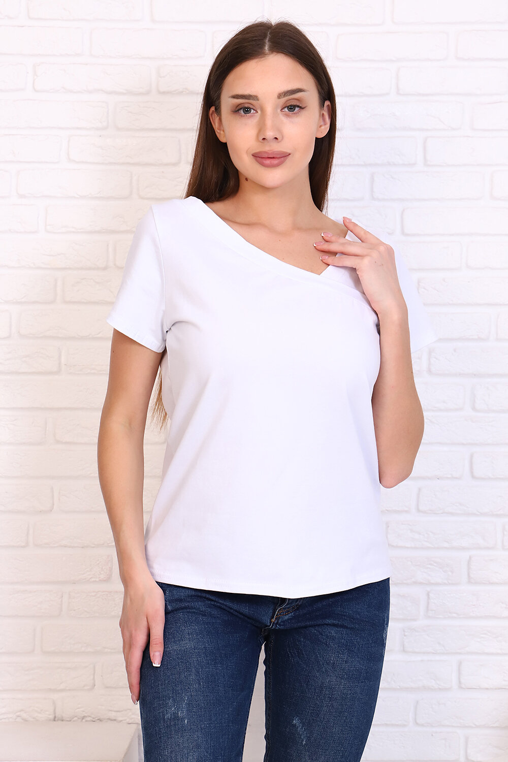 ст. цена708руб.! 708708Натали Футболка 24867белый