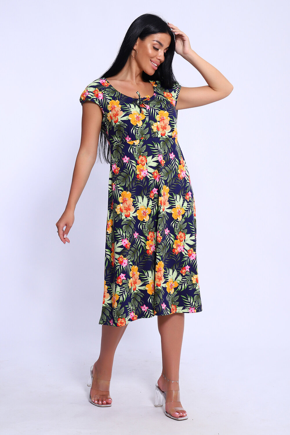 ст. цена984руб.! 984984Натали Платье 71126синий