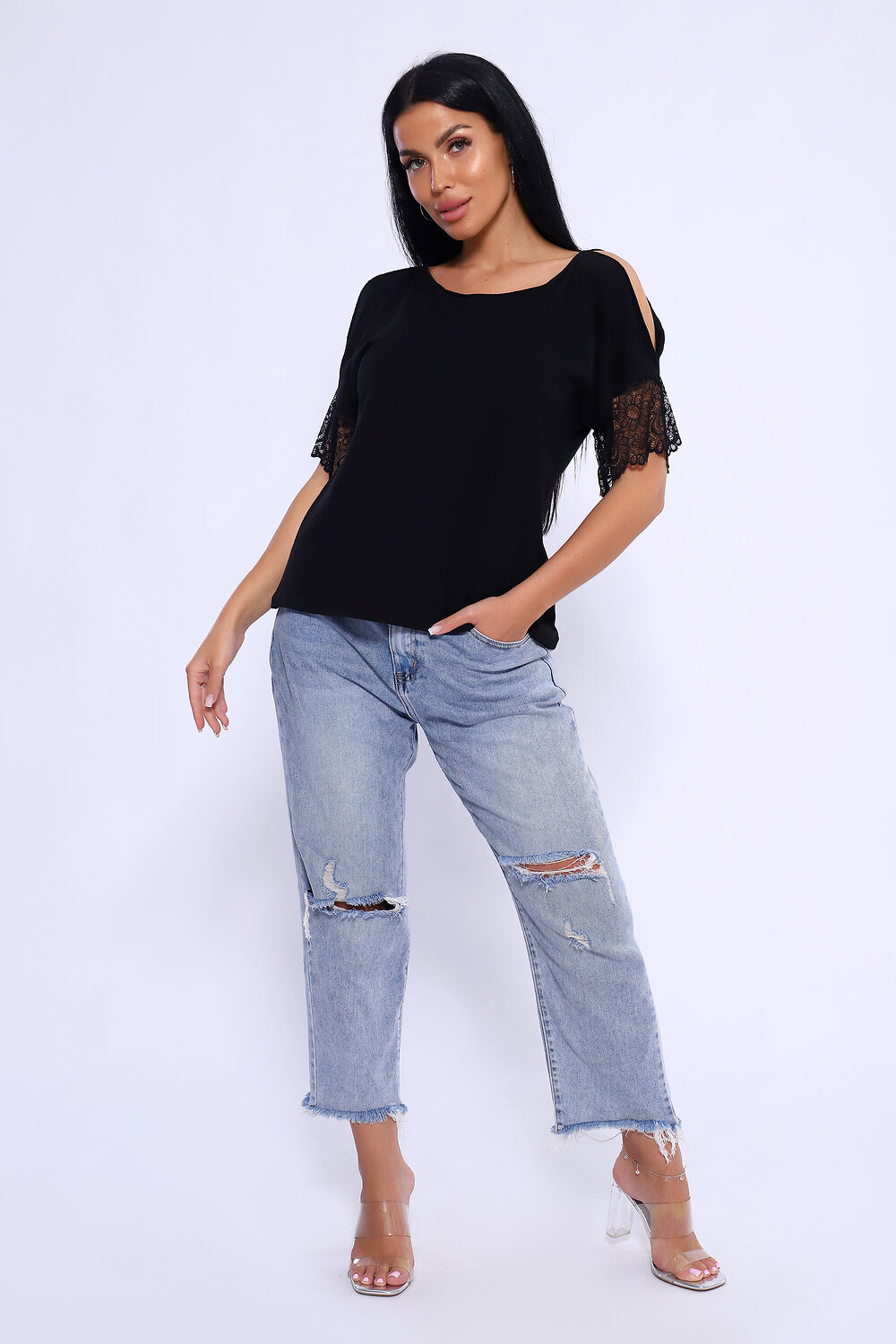 ст. цена720руб.! 720720Натали Футболка 82063черный