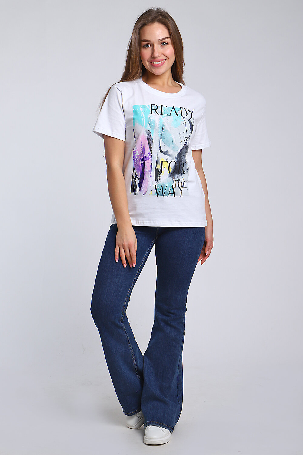 ст. цена636руб.! 636636Натали Футболка 70098белый