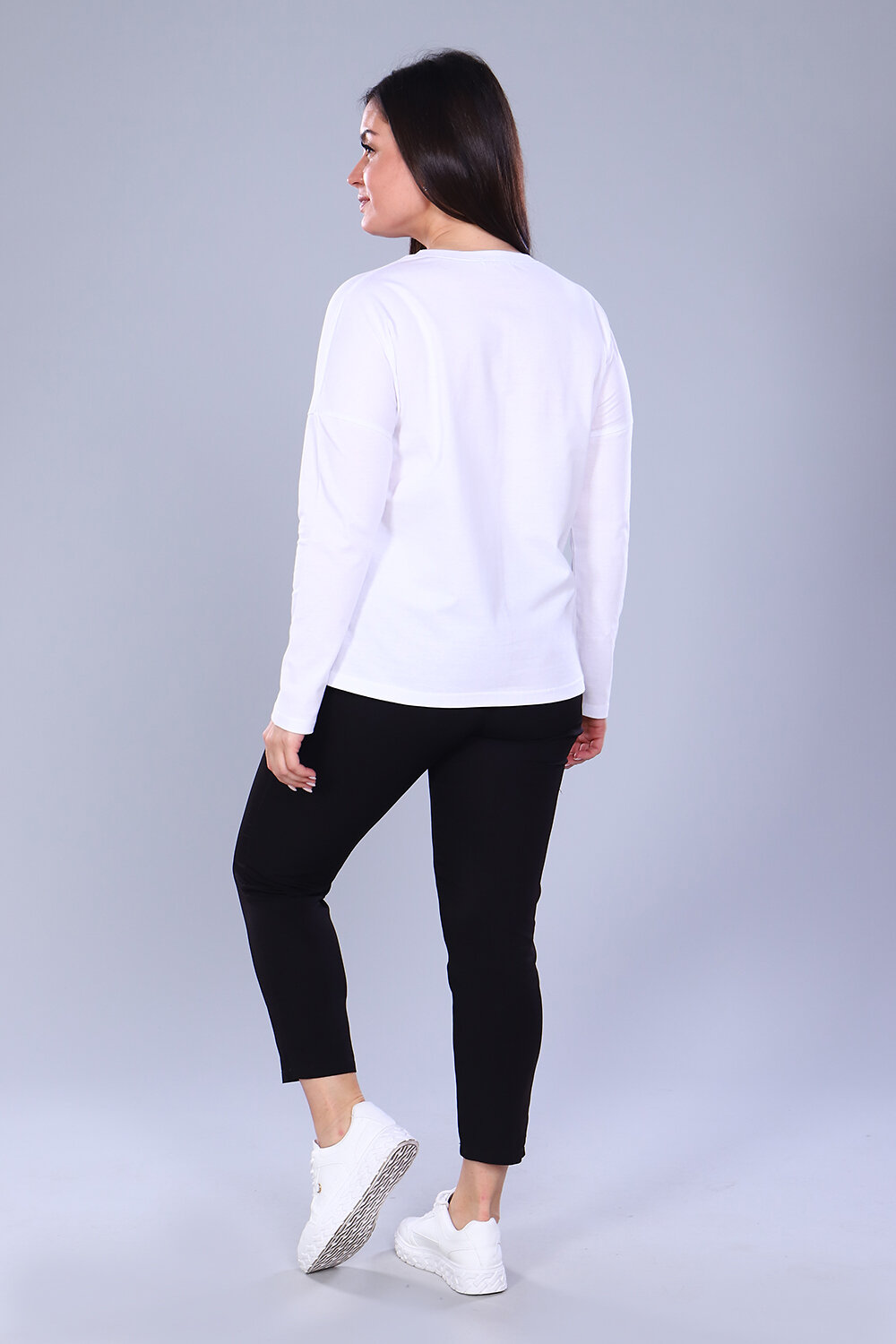 ст. цена834руб.! 834834Натали Лонгслив 55038белый