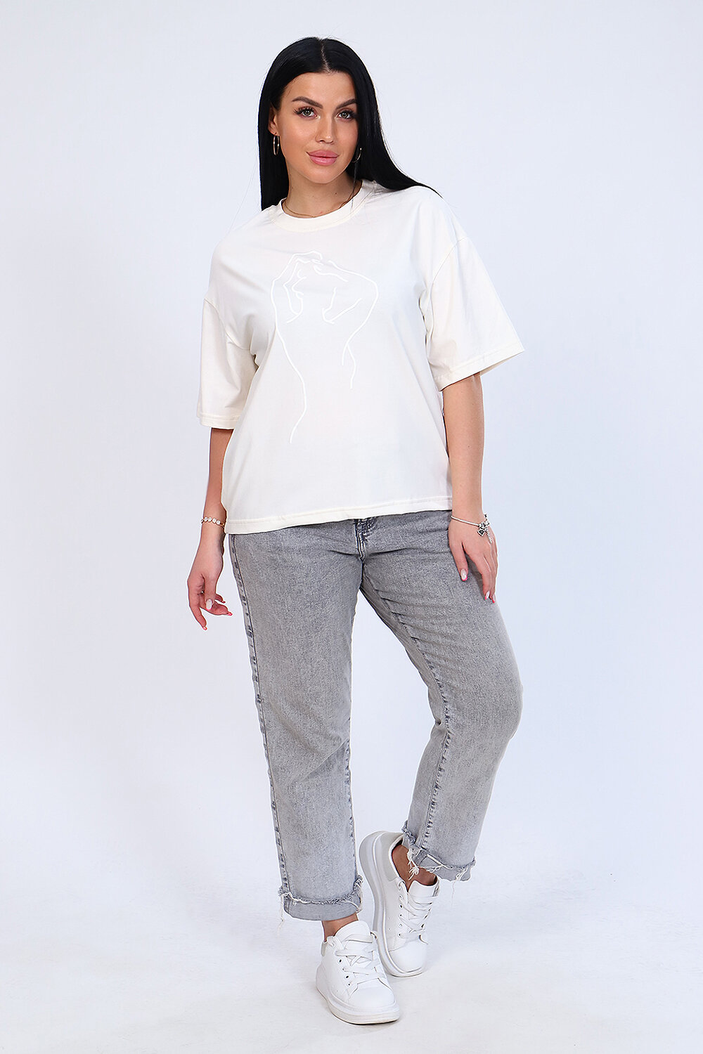 ст. цена774руб.! 774774Натали Футболка 82018экрю