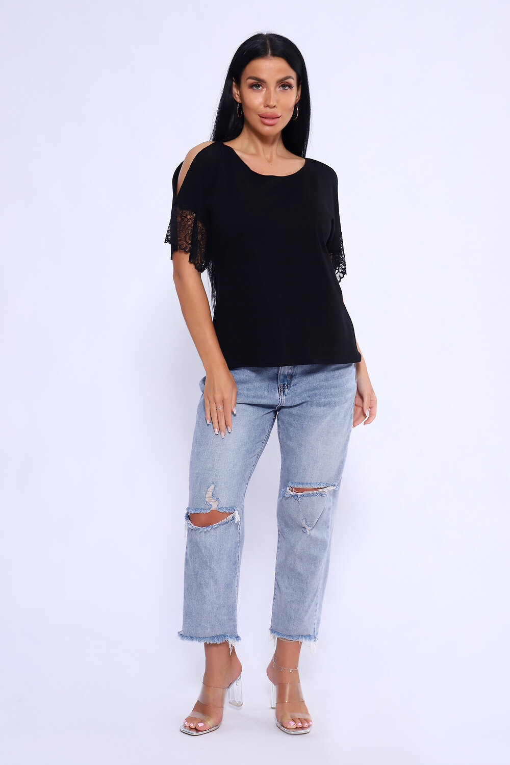 ст. цена720руб.! 720720Натали Футболка 82063черный