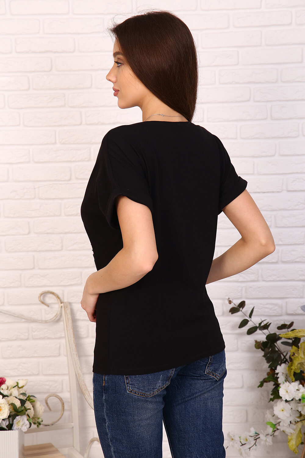 ст. цена600руб.! 600600Натали Футболка 24827черный