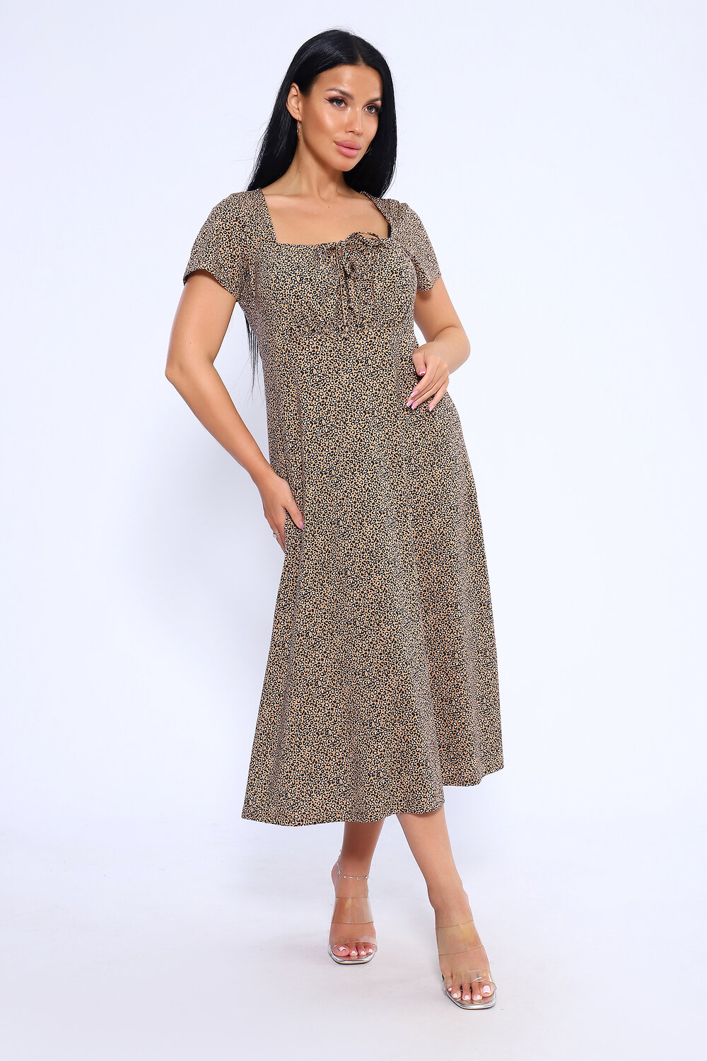 ст. цена1008руб.! 10081008Натали Платье 71124леопард