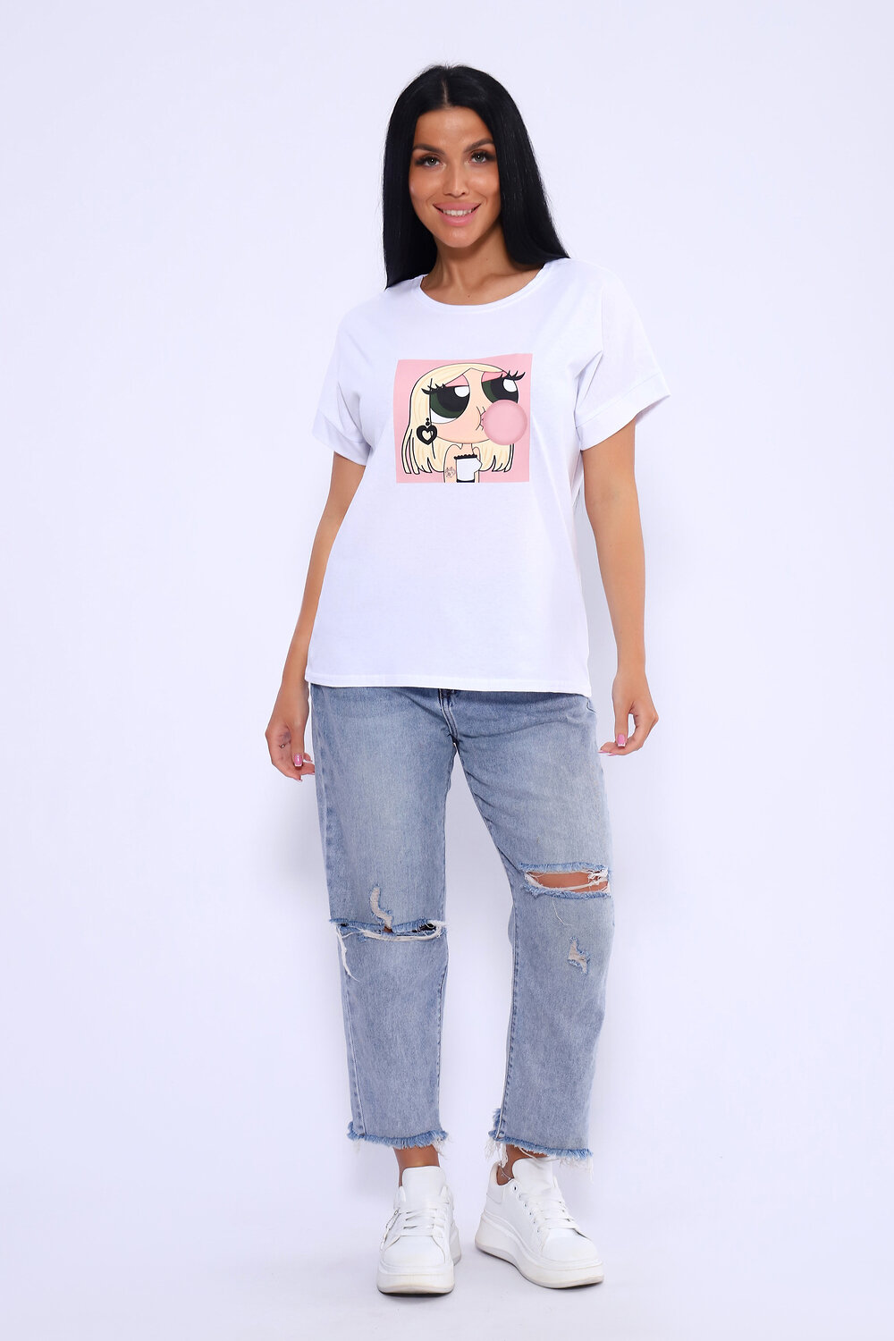 ст. цена582руб.! 582582Натали Футболка 82059белый