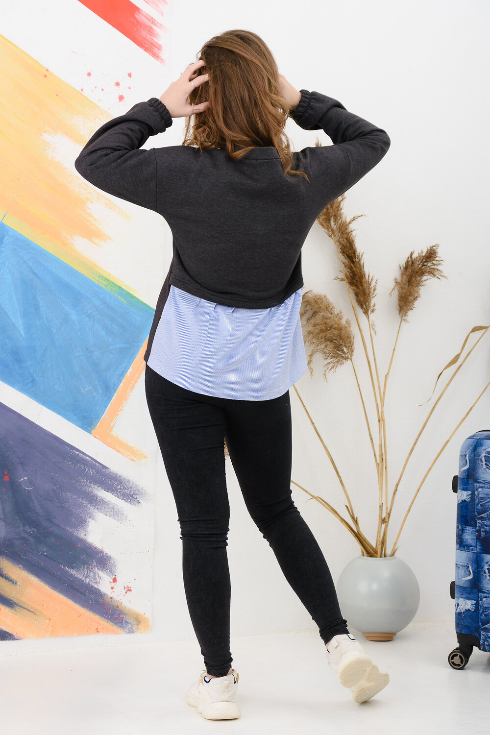 ст. цена762руб.! 762762Натали Свитшот 24822антрацит