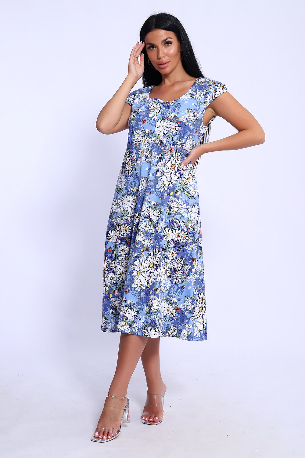 ст. цена984руб.! 984984Натали Платье 71126голубой