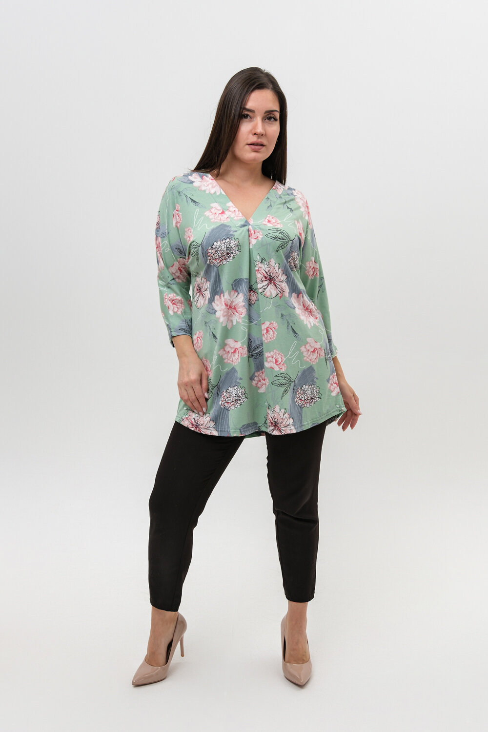 ст. цена894руб.! 894894Натали Туника 6766фисташковый