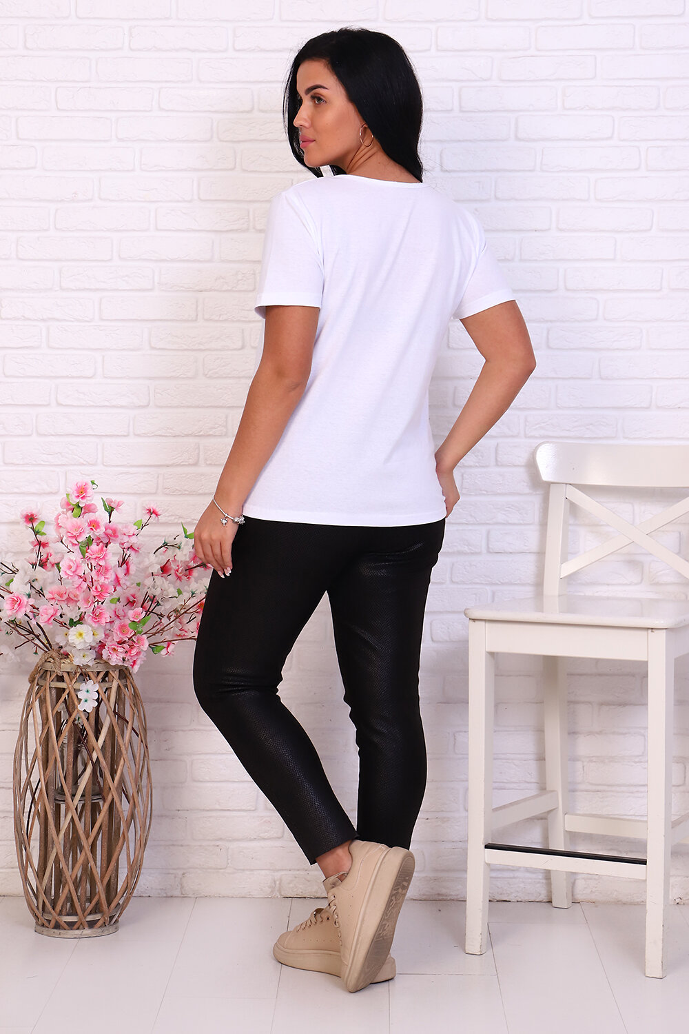 ст. цена462руб.! ст. цена462руб.! Натали Футболка 11661белый