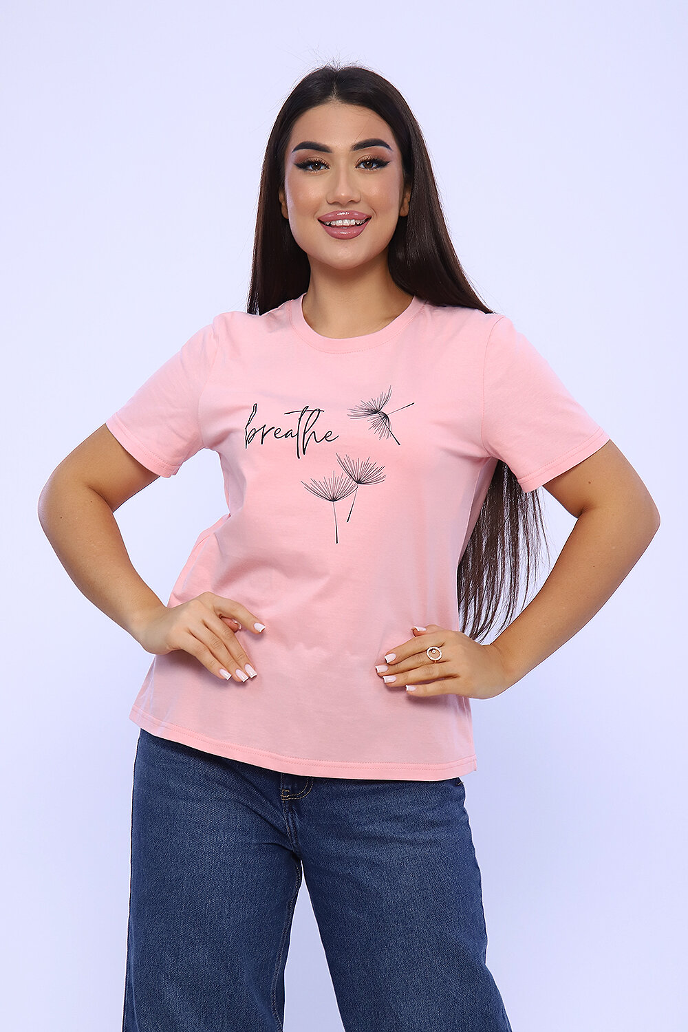 ст. цена606руб.! 606606Натали Футболка 55080розовый