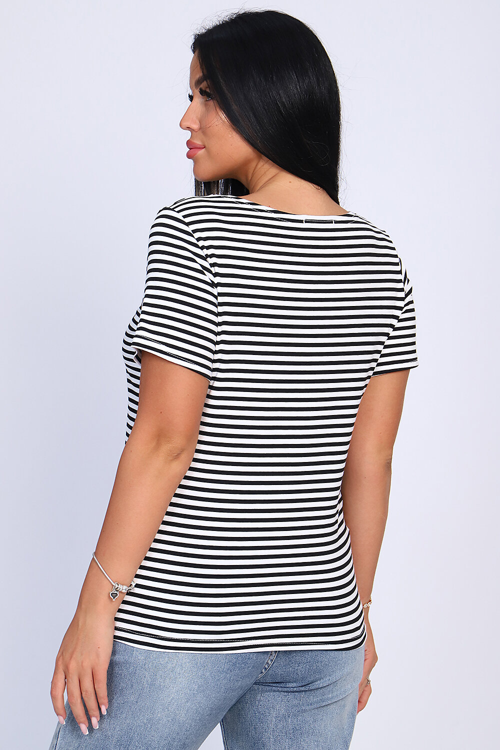 ст. цена768руб.! 768768Натали Футболка 82029черная полоска