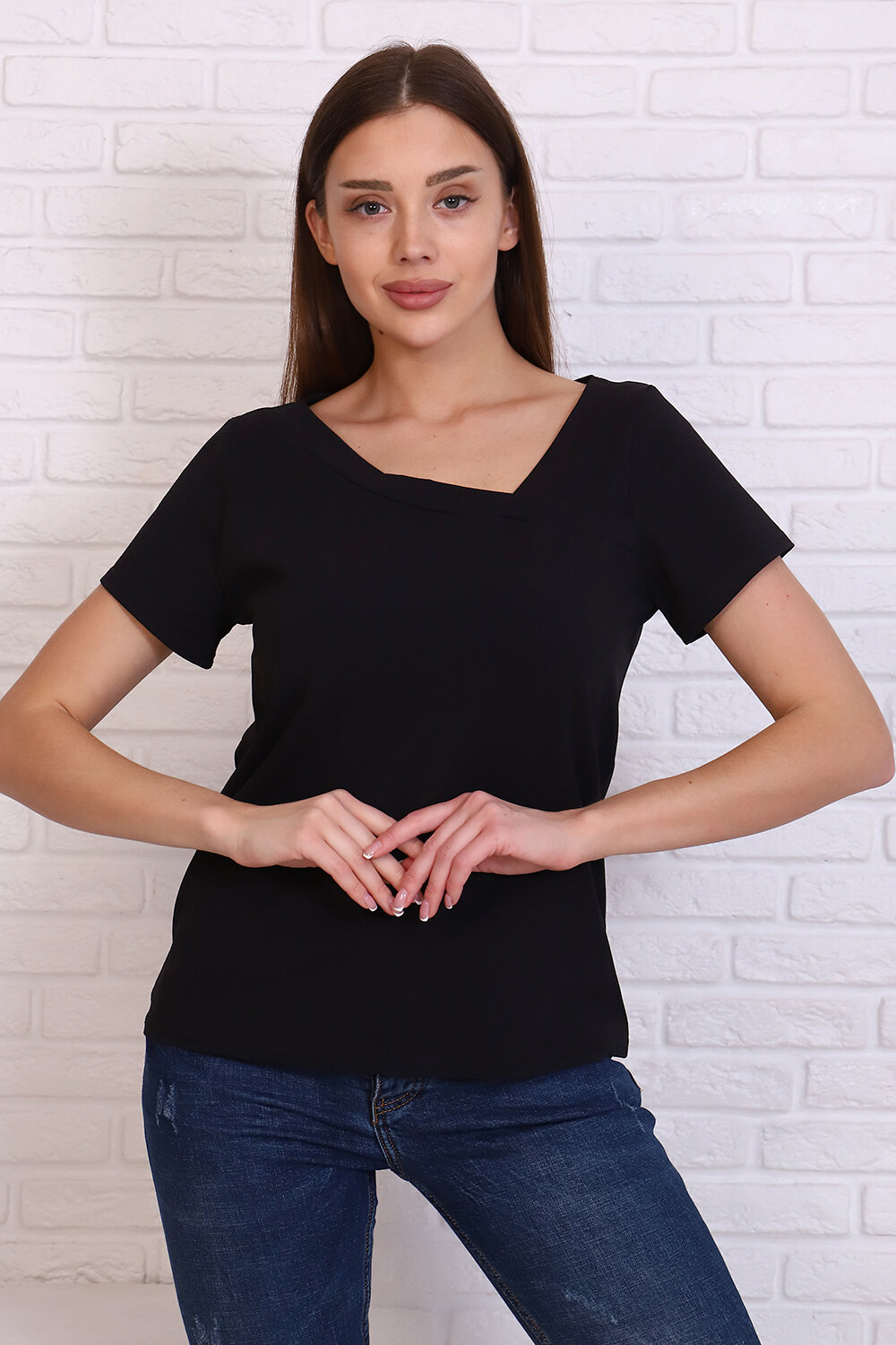 ст. цена708руб.! 708708Натали Футболка 24867черный