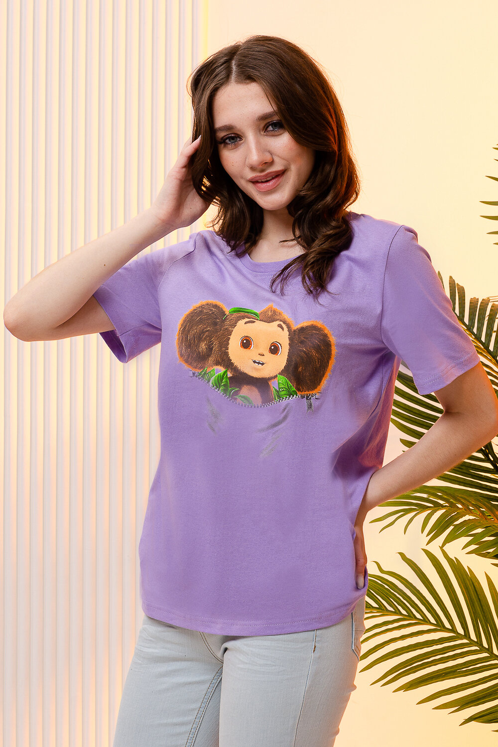 ст. цена630руб.! 630630Натали Футболка 11856лиловый