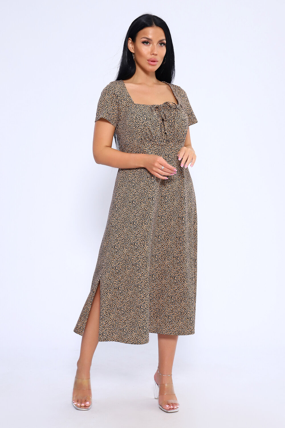 ст. цена1008руб.! 10081008Натали Платье 71124леопард