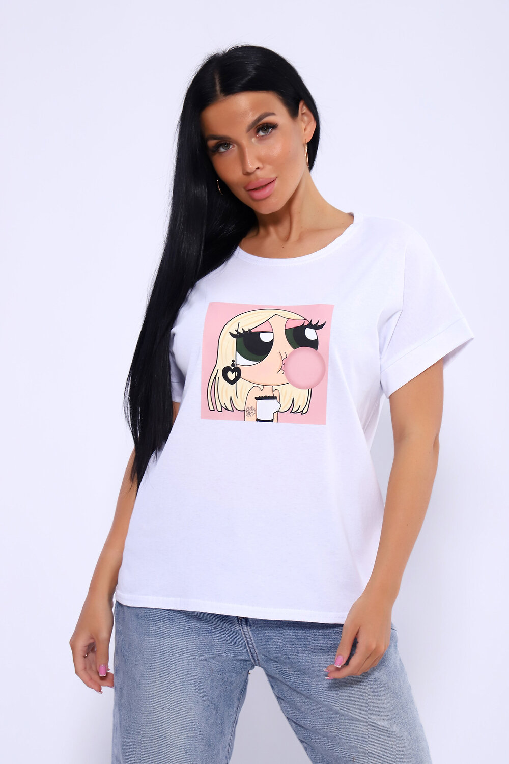 ст. цена582руб.! 582582Натали Футболка 82059белый