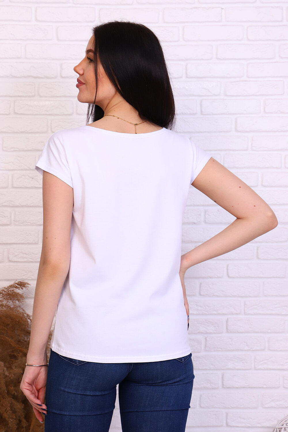 ст. цена666руб.! ст. цена666руб.! Натали Футболка 24859белый