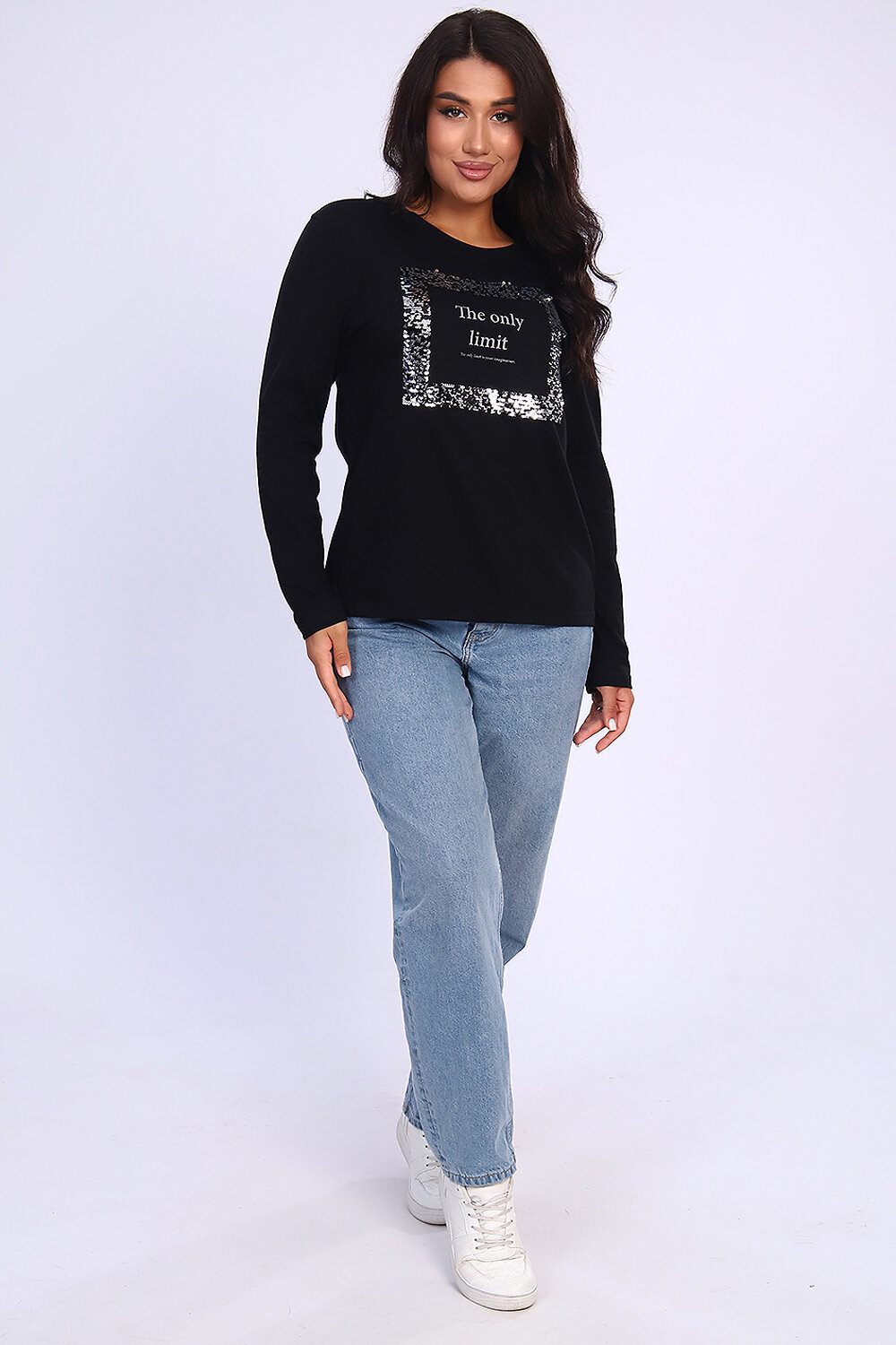 ст. цена900руб.! 900900Натали Лонгслив 55062черный