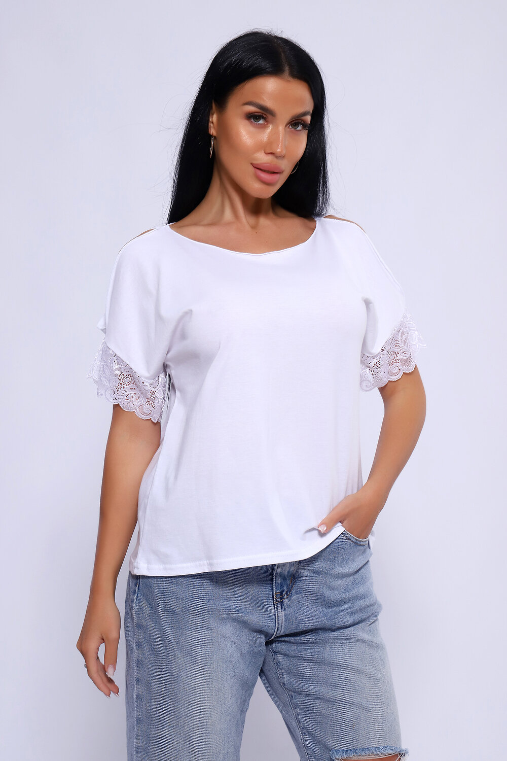 ст. цена720руб.! 720720Натали Футболка 82063белый