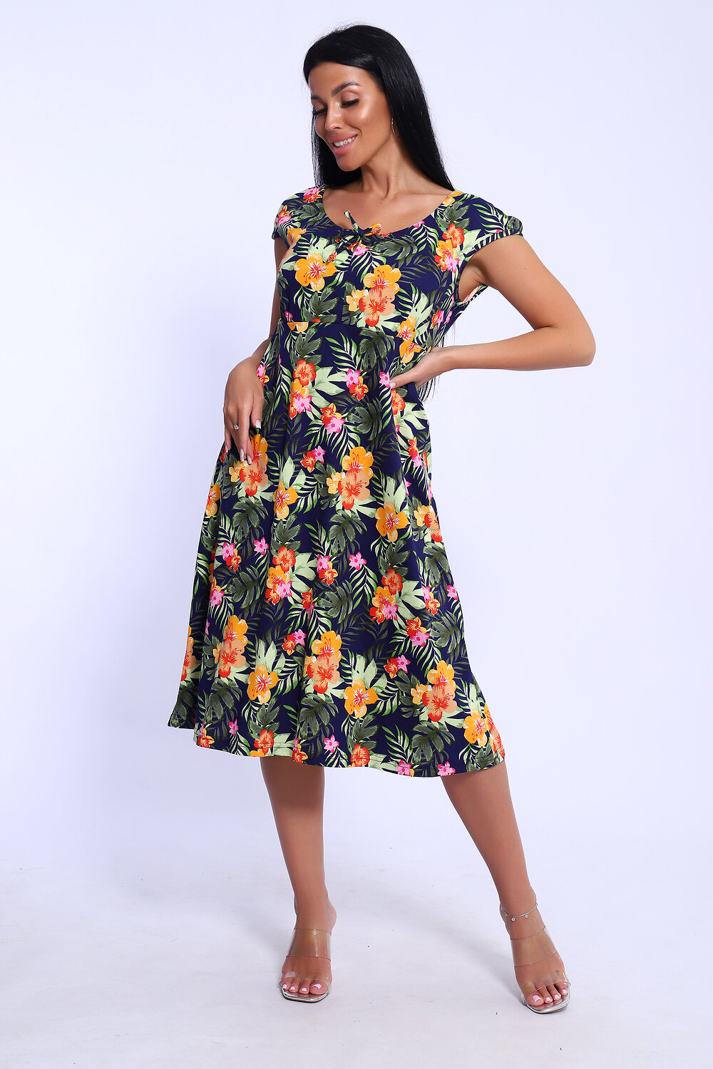 ст. цена984руб.! 984984Натали Платье 71126синий