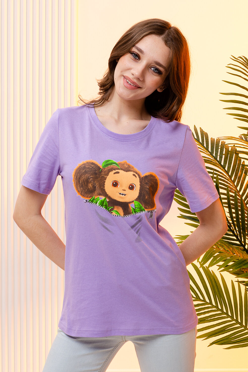 ст. цена630руб.! 630630Натали Футболка 11856лиловый