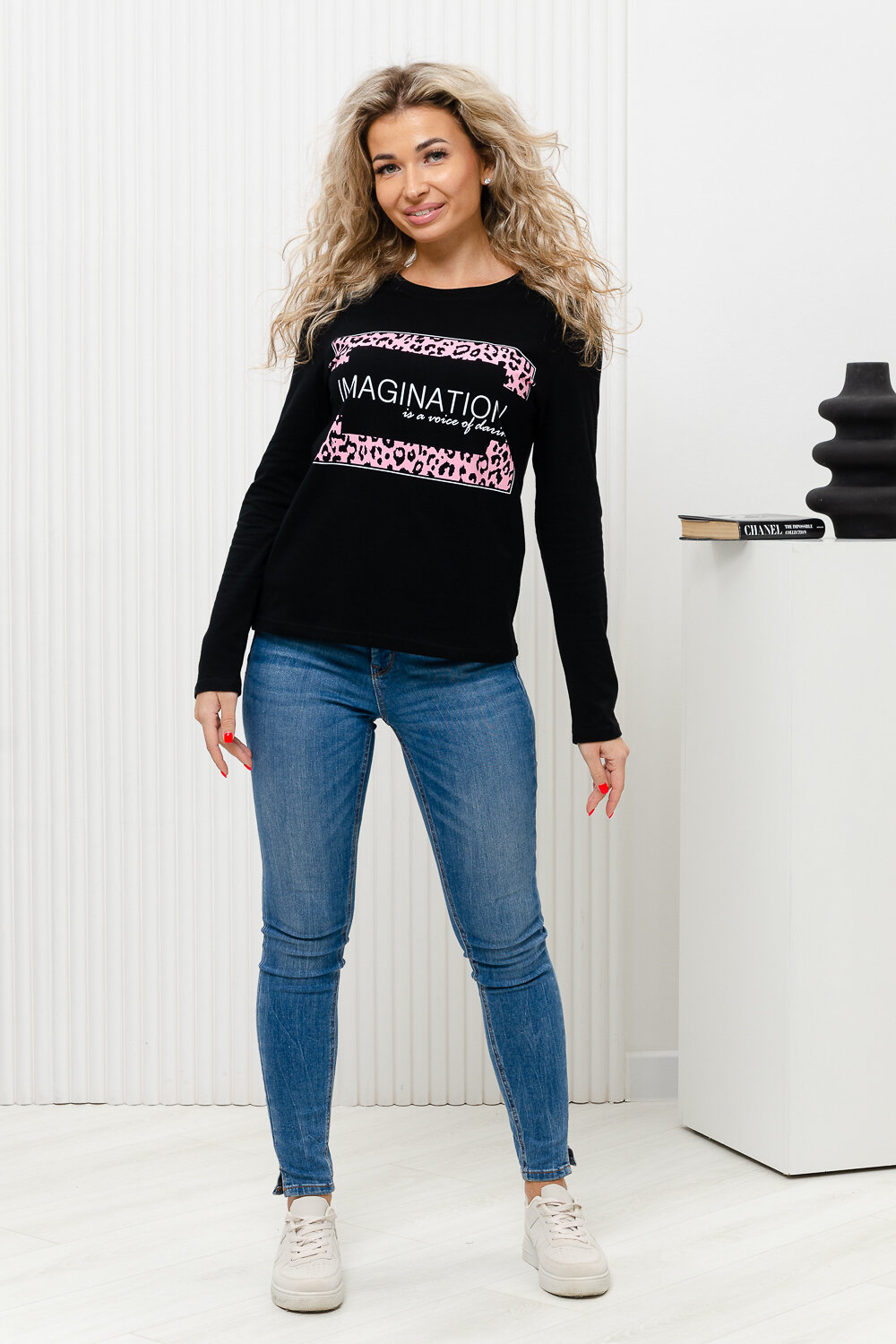 ст. цена774руб.! 774774Натали Лонгслив 70076черный