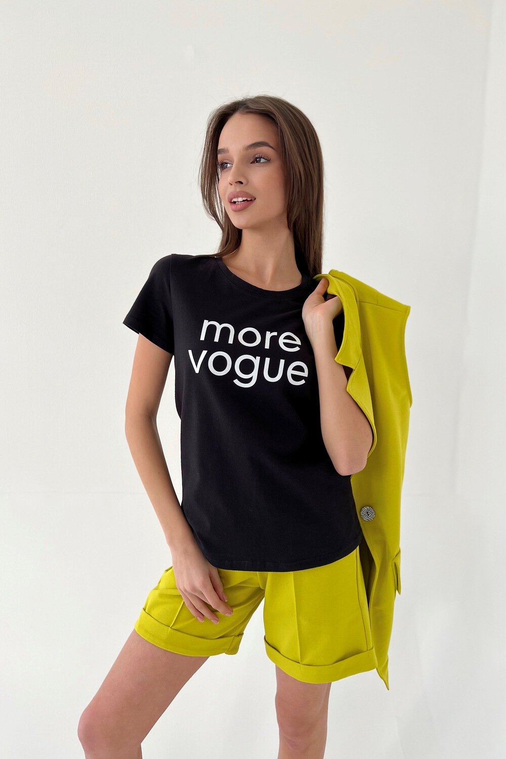 ст. цена480руб.! ст. цена480руб.! Натали Футболка 8194черный