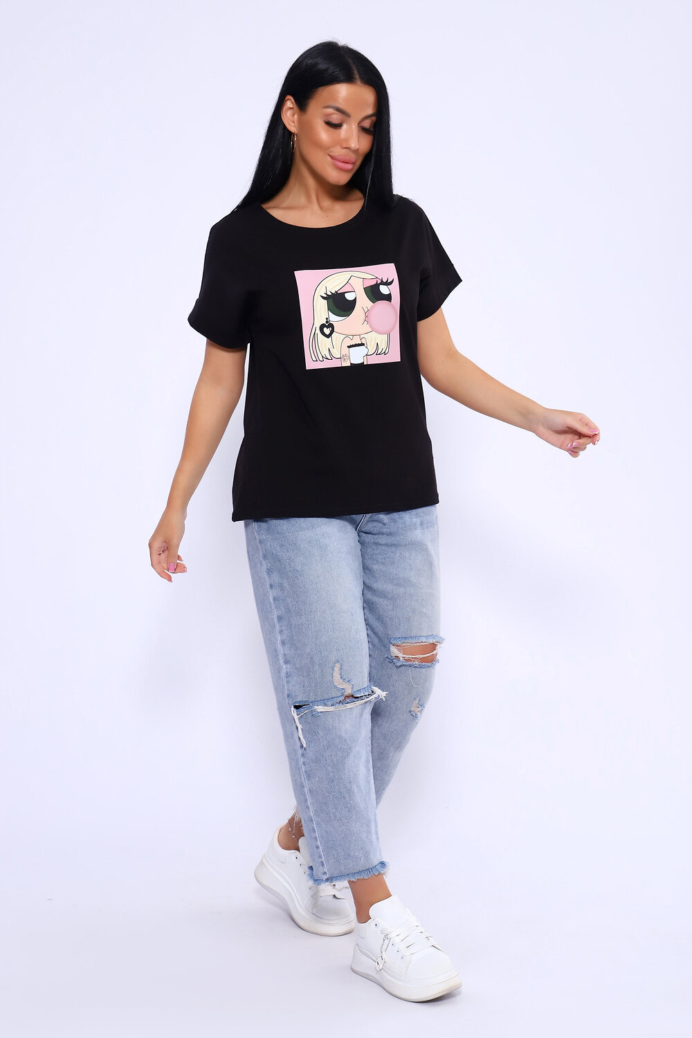 ст. цена582руб.! 582582Натали Футболка 82059черный