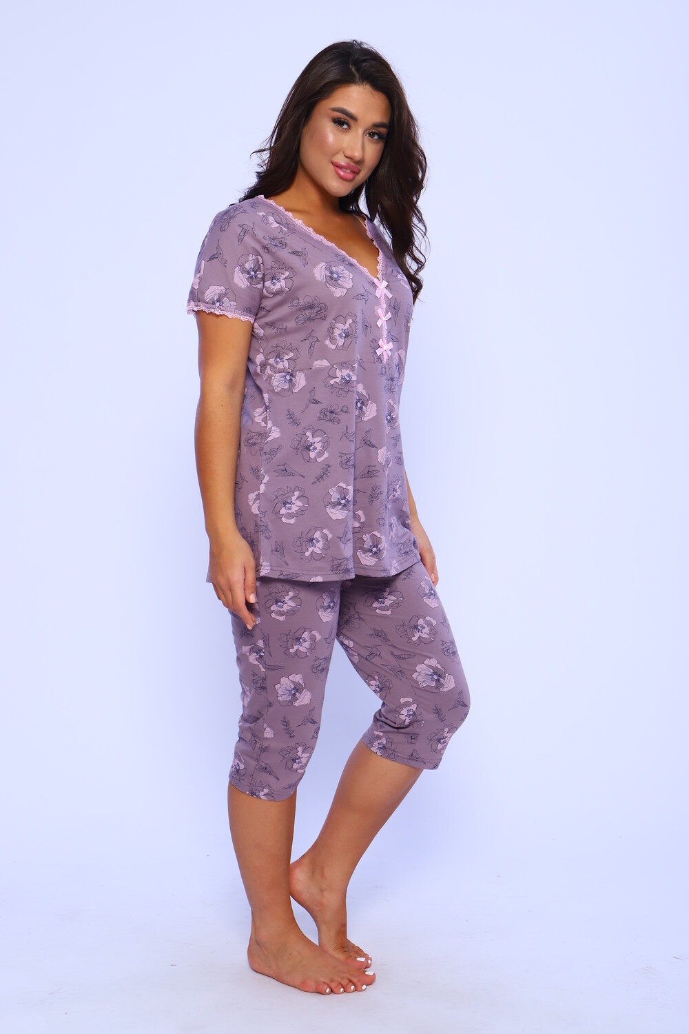 ст. цена1134руб.! Натали Пижама 42342кофейный