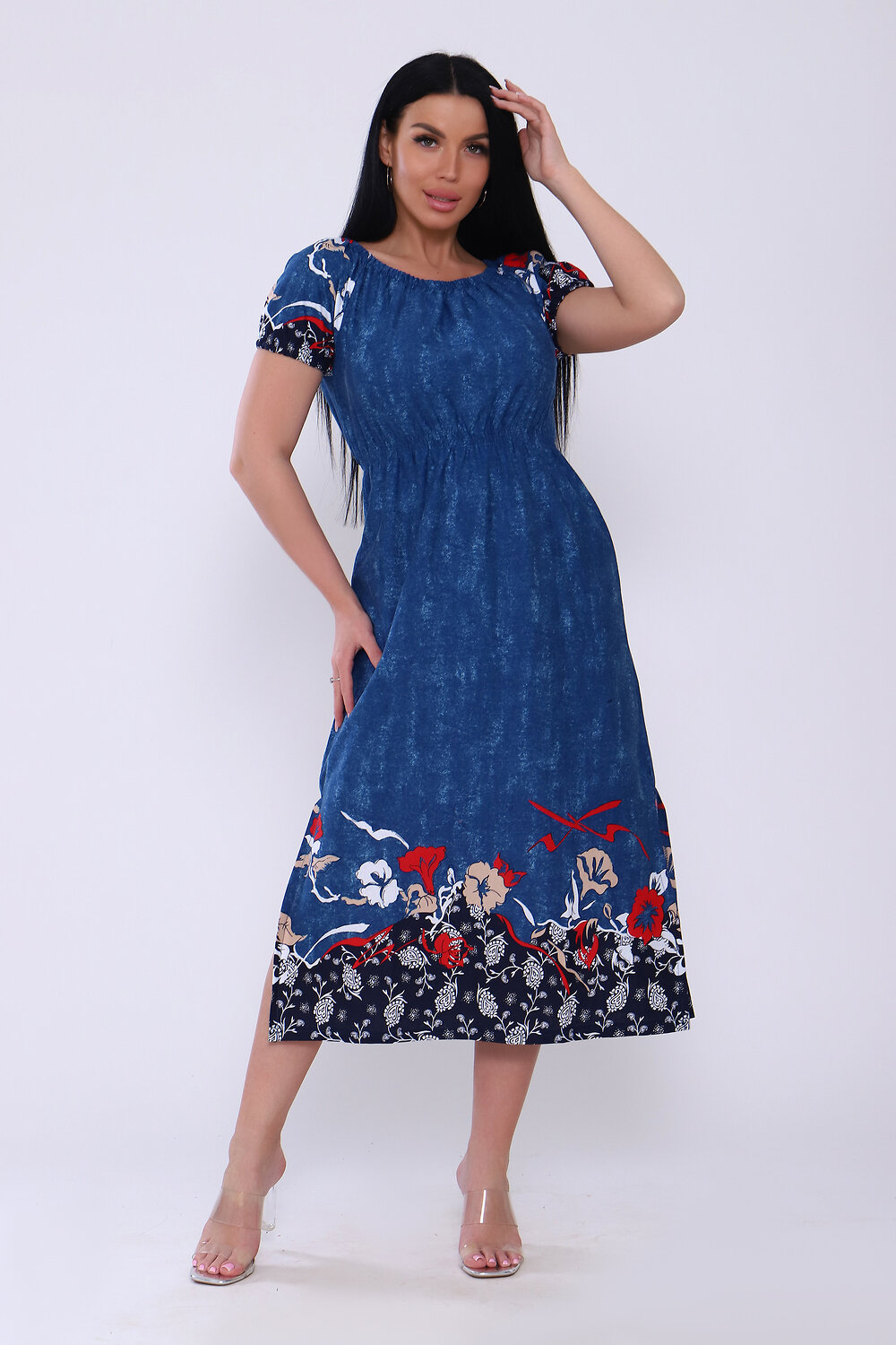 ст. цена1104руб.! 11041104Натали Платье 71003джинс