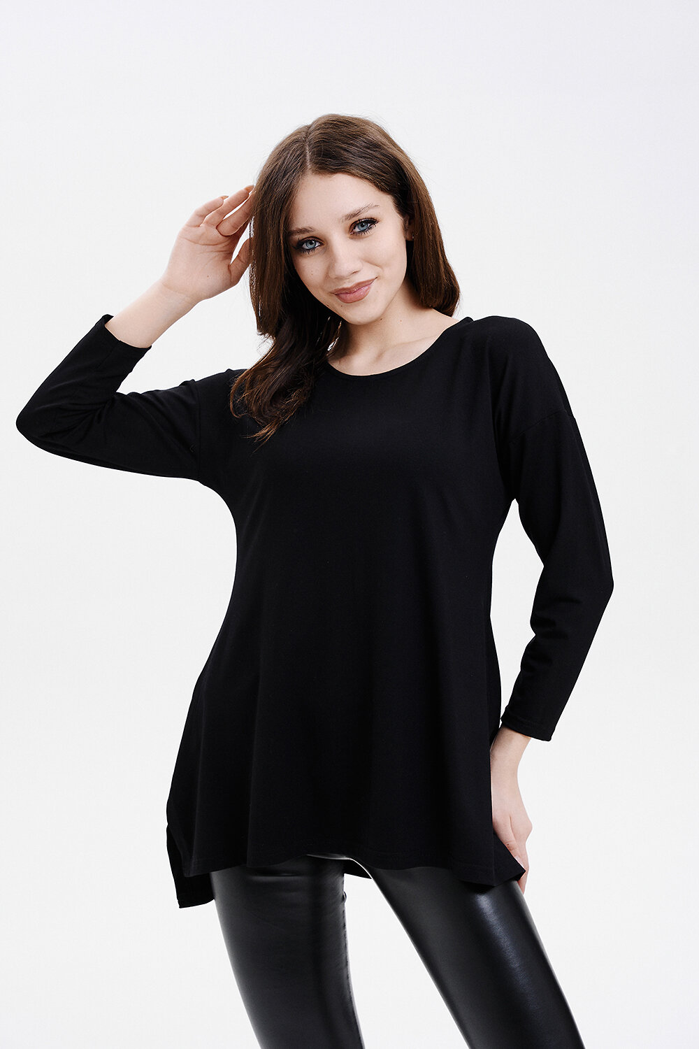 ст. цена930руб.! 930930Натали Туника 8346черный