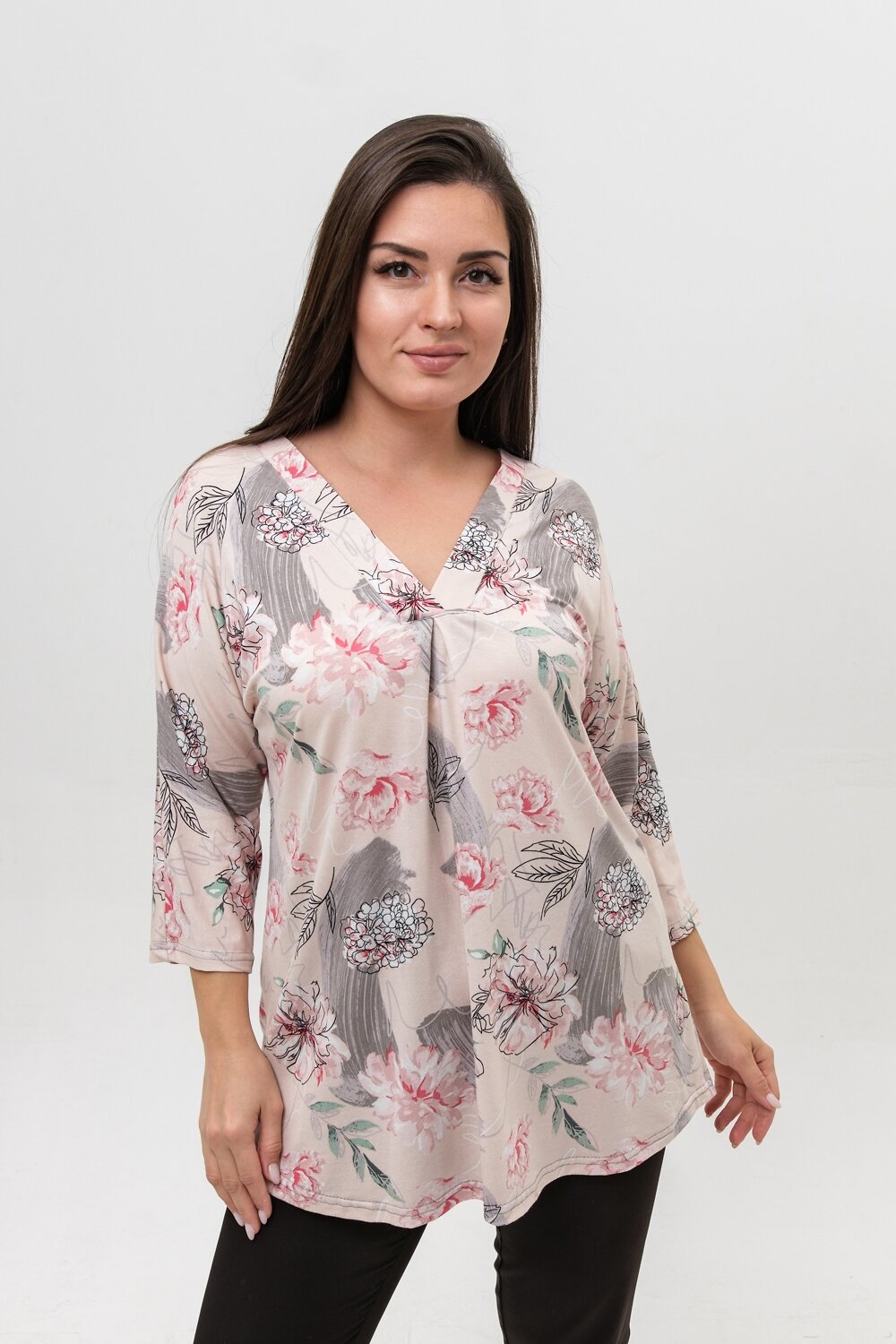 ст. цена894руб.! 894894Натали Туника 6766пудра