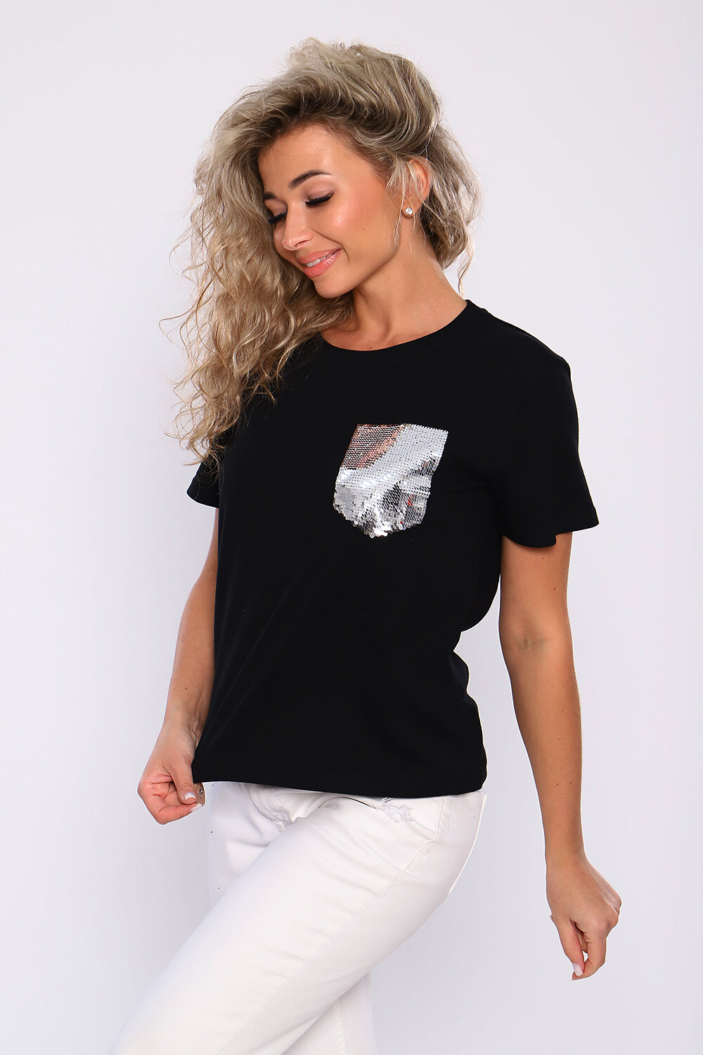 ст. цена684руб.! 684684Натали Футболка 70062черный