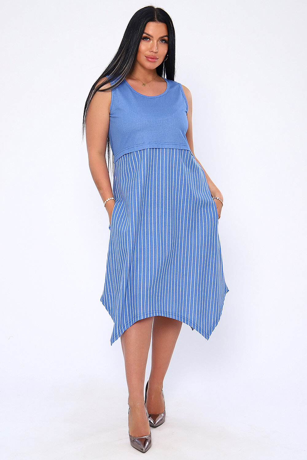 ст. цена858руб.! 858858Натали Сарафан 71066джинс