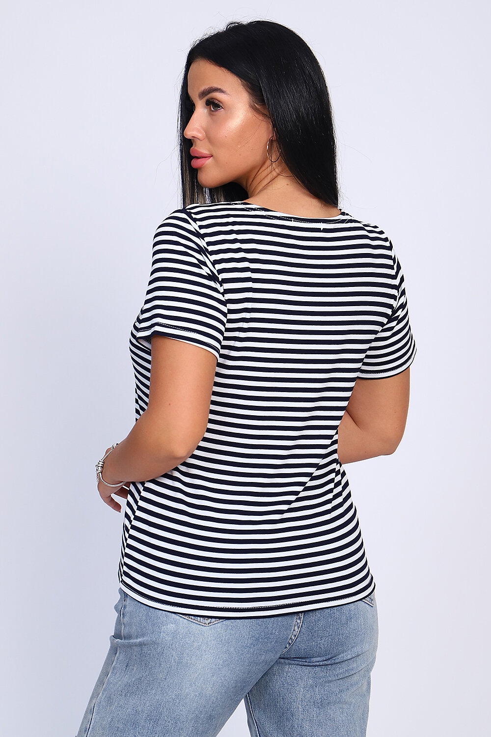 ст. цена768руб.! 768768Натали Футболка 82029синяя полоса