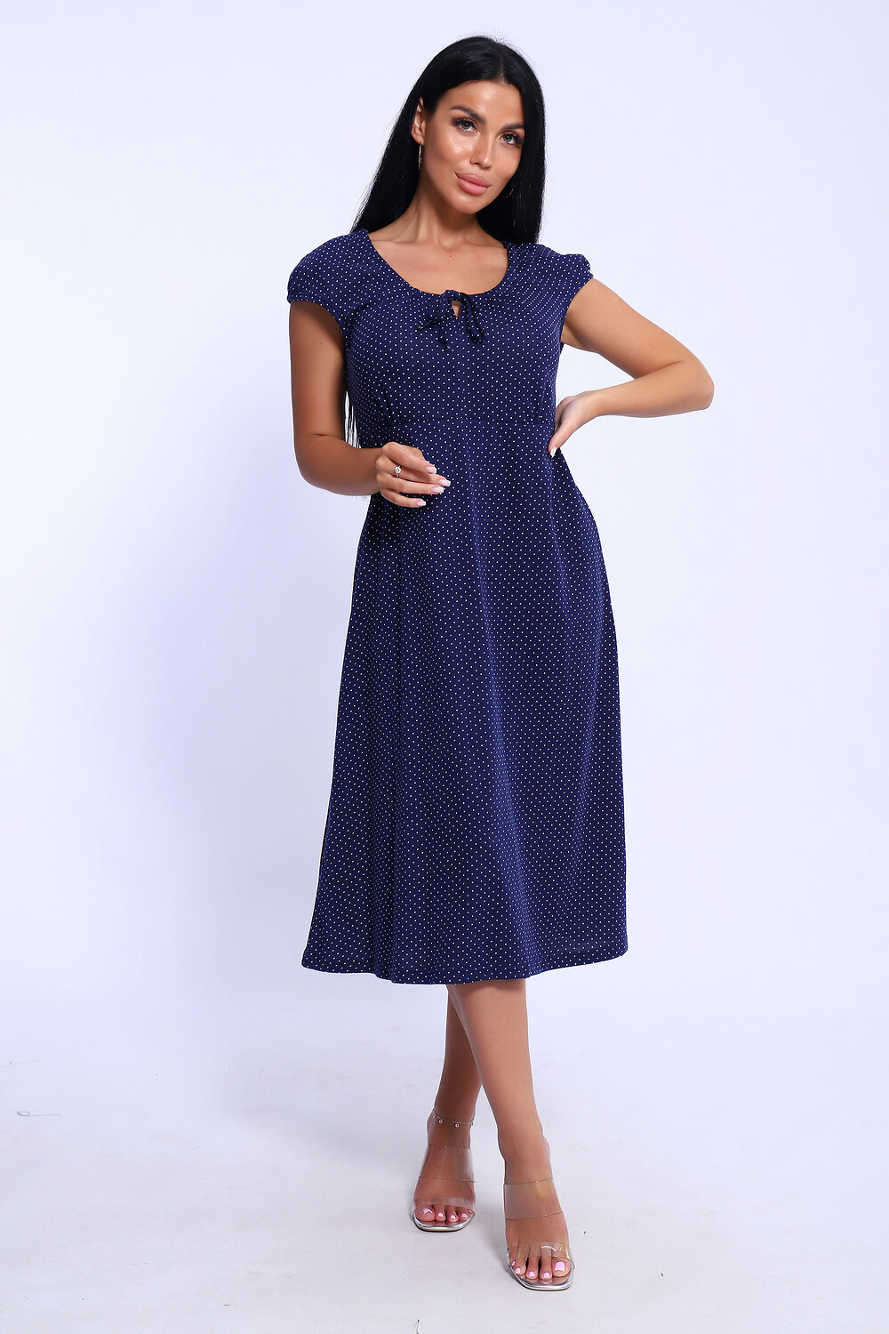 ст. цена984руб.! 984984Натали Платье 71126темно-синий